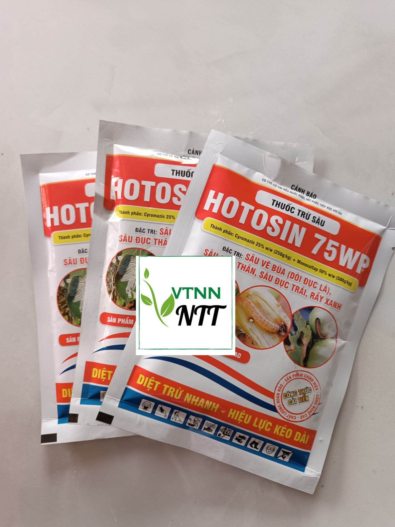 Thuốc trừ sâu hotosin 75wp gói 50g