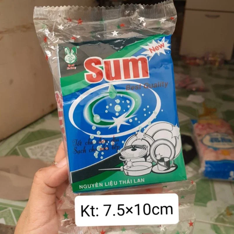 Miếng mút rửa chén tạo bọt Sum/Samran//Dura