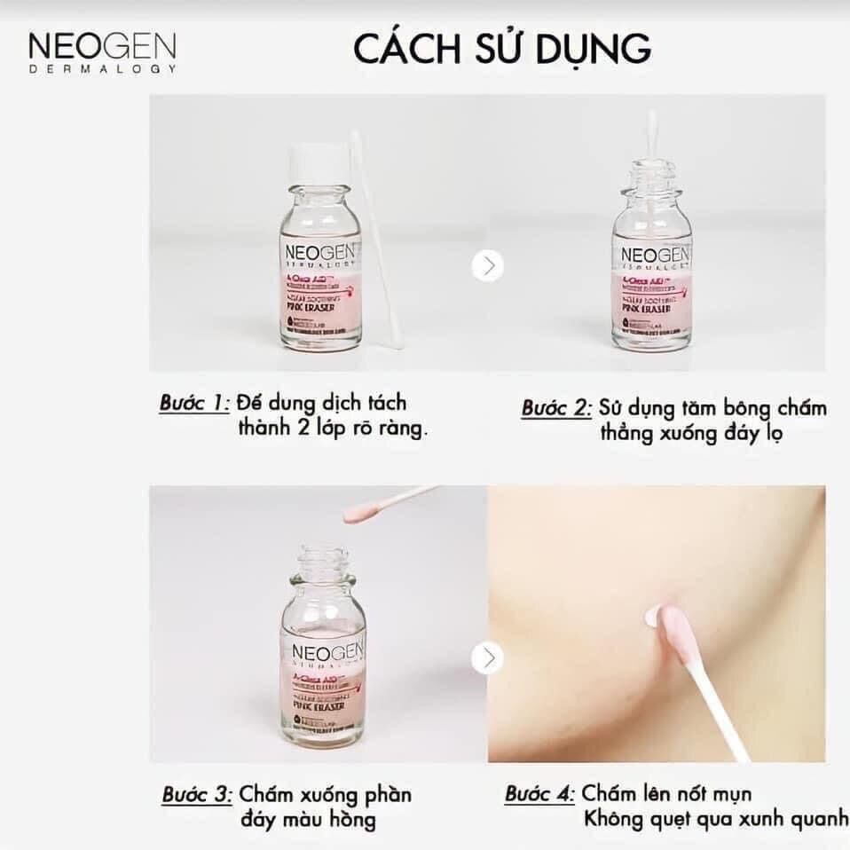 Chấm mụn Neogen A-clear Soothing Pink Eraser 15ml