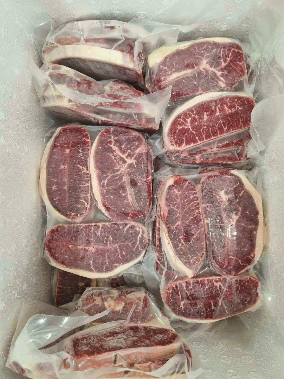 Khay 0,5kg lõi vai bò mỹ cao cấp