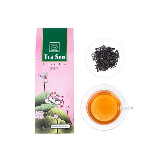 Trà sen hộp giấy phúc long 150g