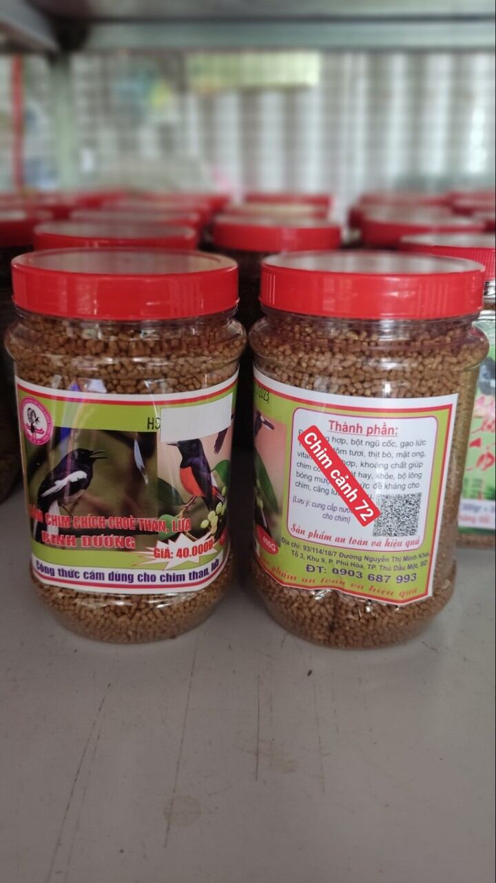 Cám chim chích chòe than, lửa Cám chim cảnh, Thức ăn cho chim cảnh, Thực phẩm cho chim.