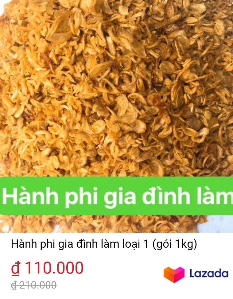 1kg Hành Phi Khô loại 1 thơm ngon