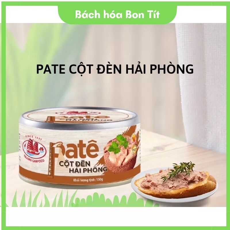 Pate cột đèn hải phòng 150g