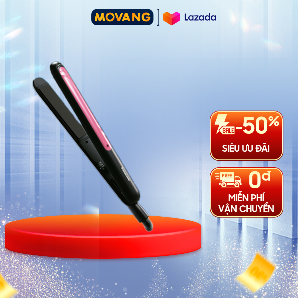 [GIAO TẠI HCM] - Máy tạo kiểu tóc Panasonic PAST- EH-HV21-K645 - Nhiệt độ tối đa 230 ˚C - Chức năng:Kẹp tạo tóc thẳngtóc uốn