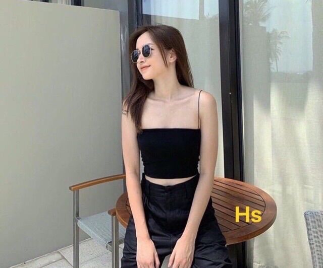 Áo 2 dây sợi bún