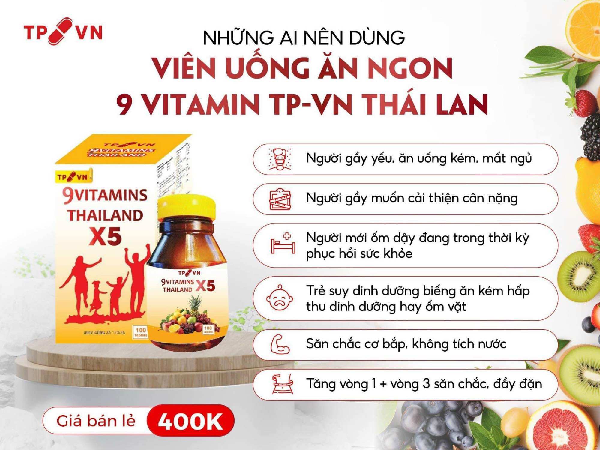 Vitamin tăng cân x5 tp thái lan