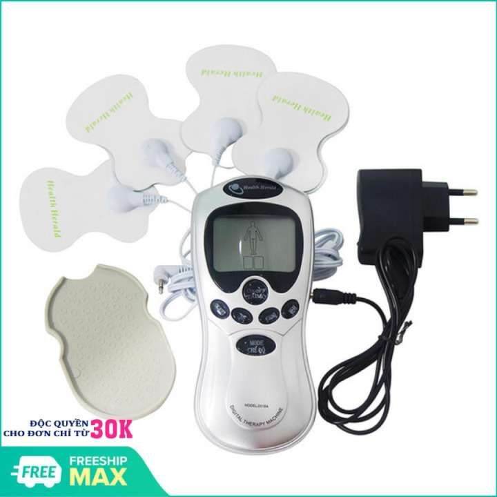 Máy massage xung điện trị liệu 4 miếng dán đa năng