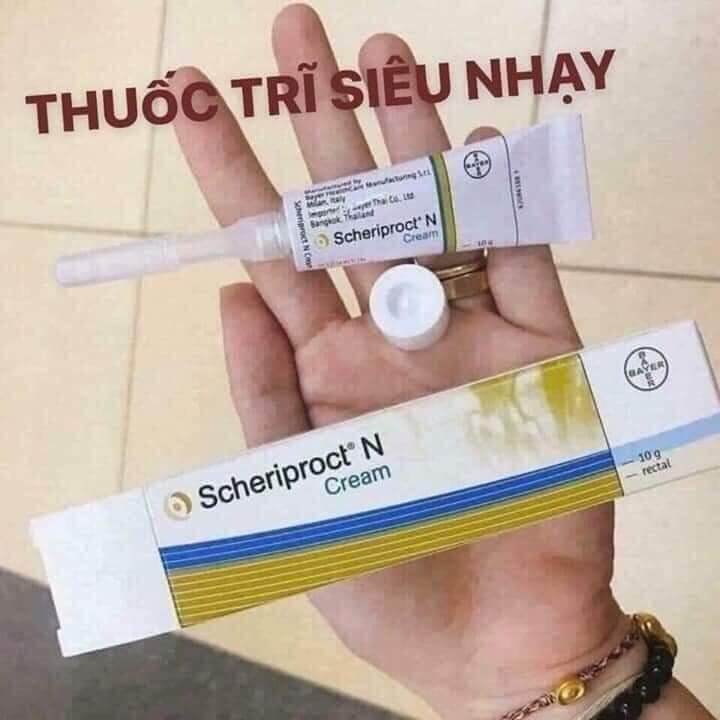 Kem Bôi Trĩ Scheriproct 10G TháI Lan