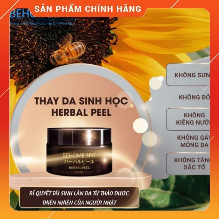 Thay da sinh học Behome spa🍒Freeship🍒 Da nám, sạm, tàn nhang, tái tạo làn da, kem tái tạo