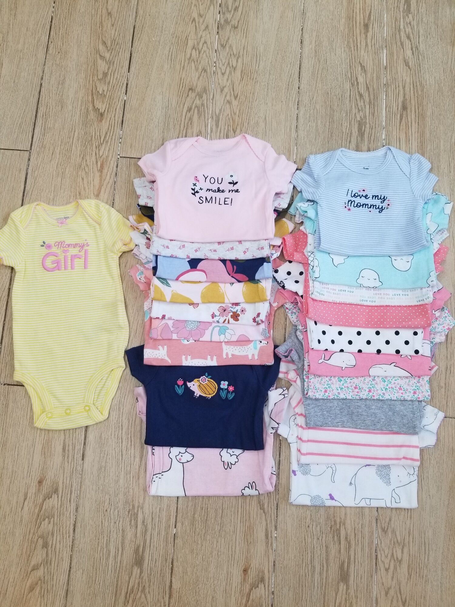 (Ngẫu nhiên) Set 3, set 5 body chip cho bé trai bé gái đủ size