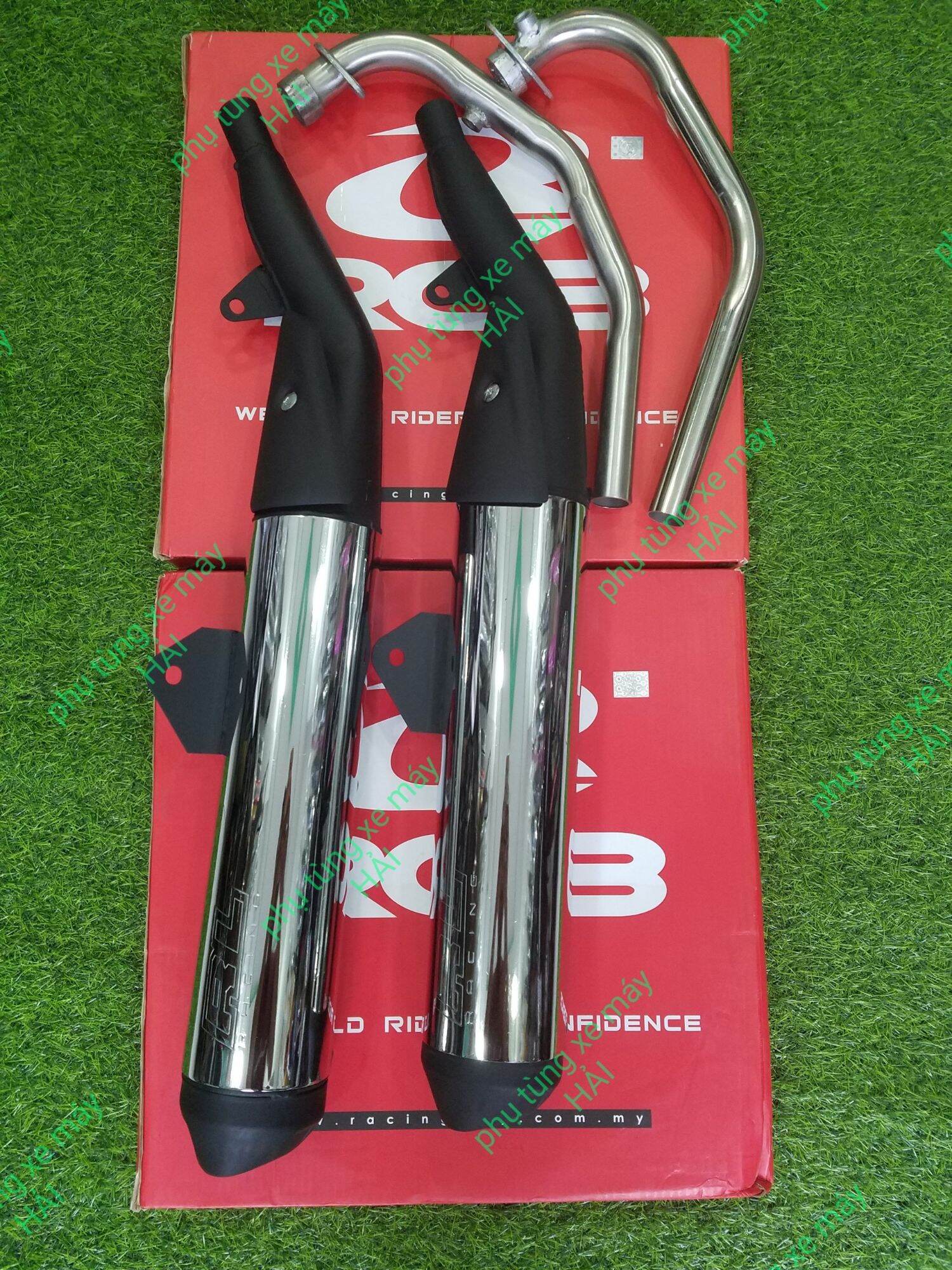 Pô sonic chữ redleo full cổ cho winner sonic exciter raider satria f150 msp *2091