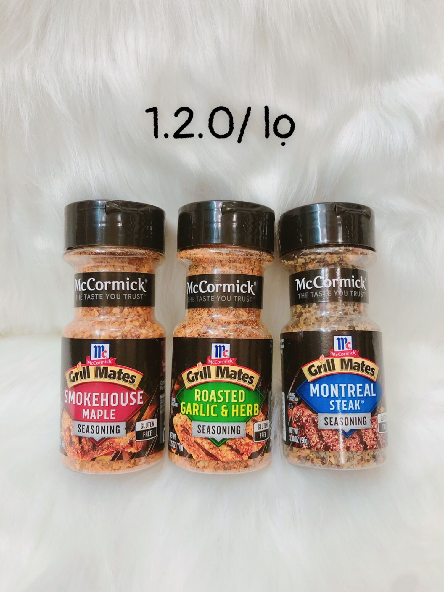🌈Gia vị ăn kiêng ướp thịt Grill Mates McCormick - gia vị nướng số 1 tại Mỹ