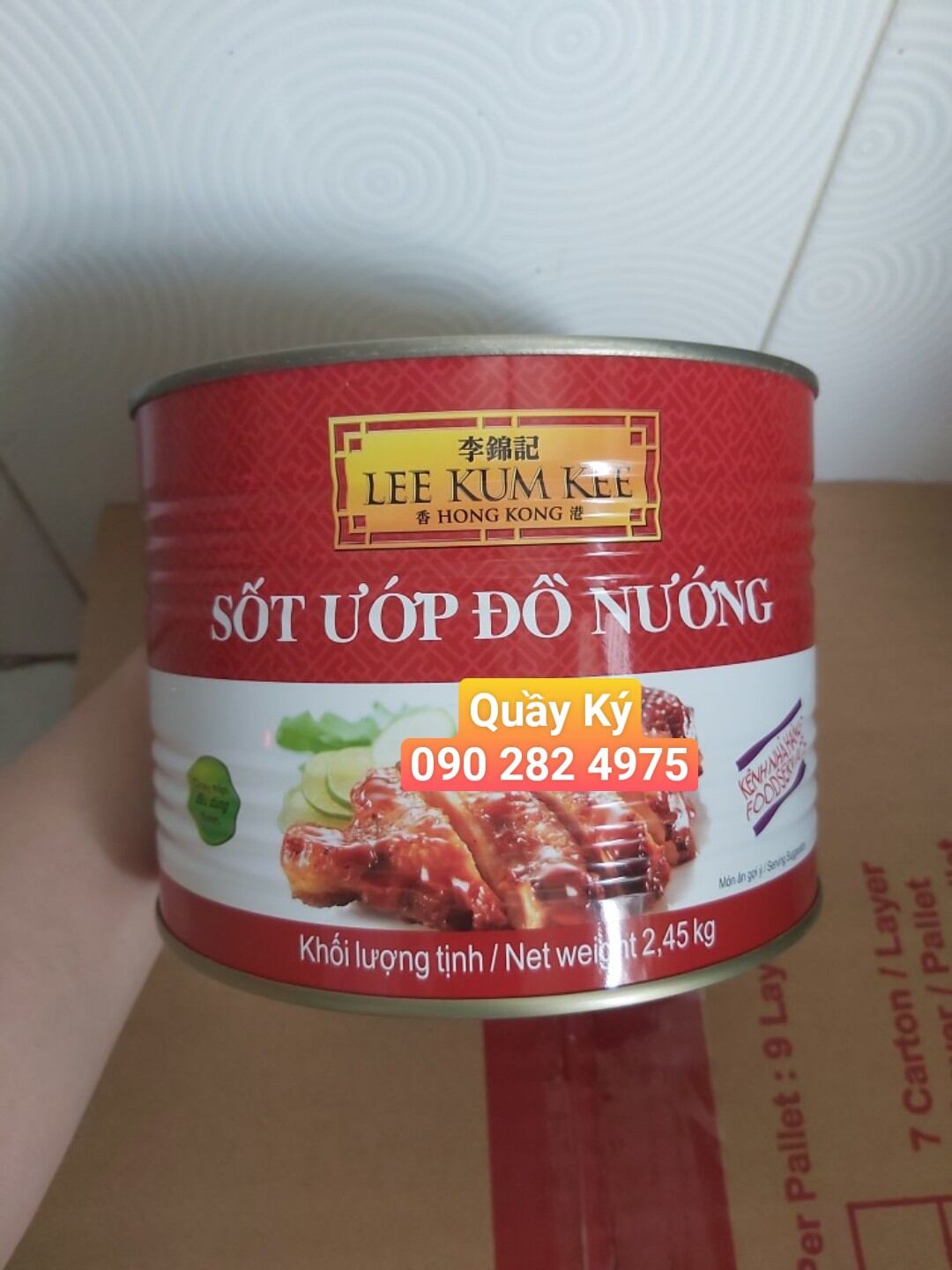 Sốt ướp đồ nướng 2.45kg leekumkee