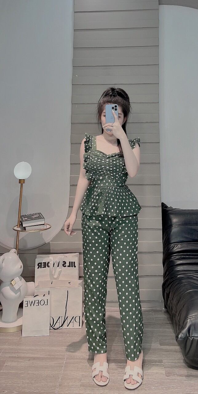 Sét bộ bèo chấm bi