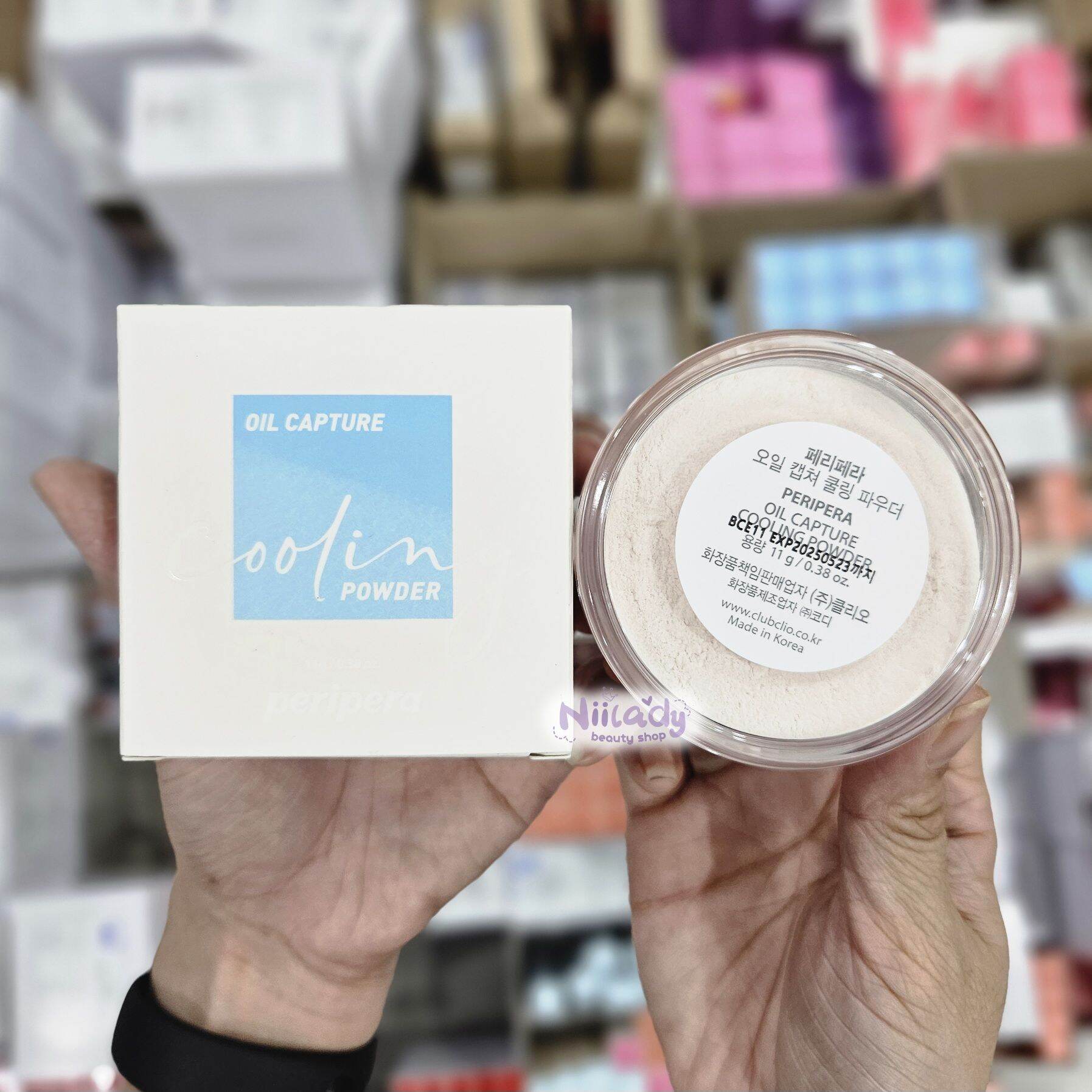 Phấn phủ Peripera Oil Capture Priming Powder/ Setting Pact/ Cooling Powder