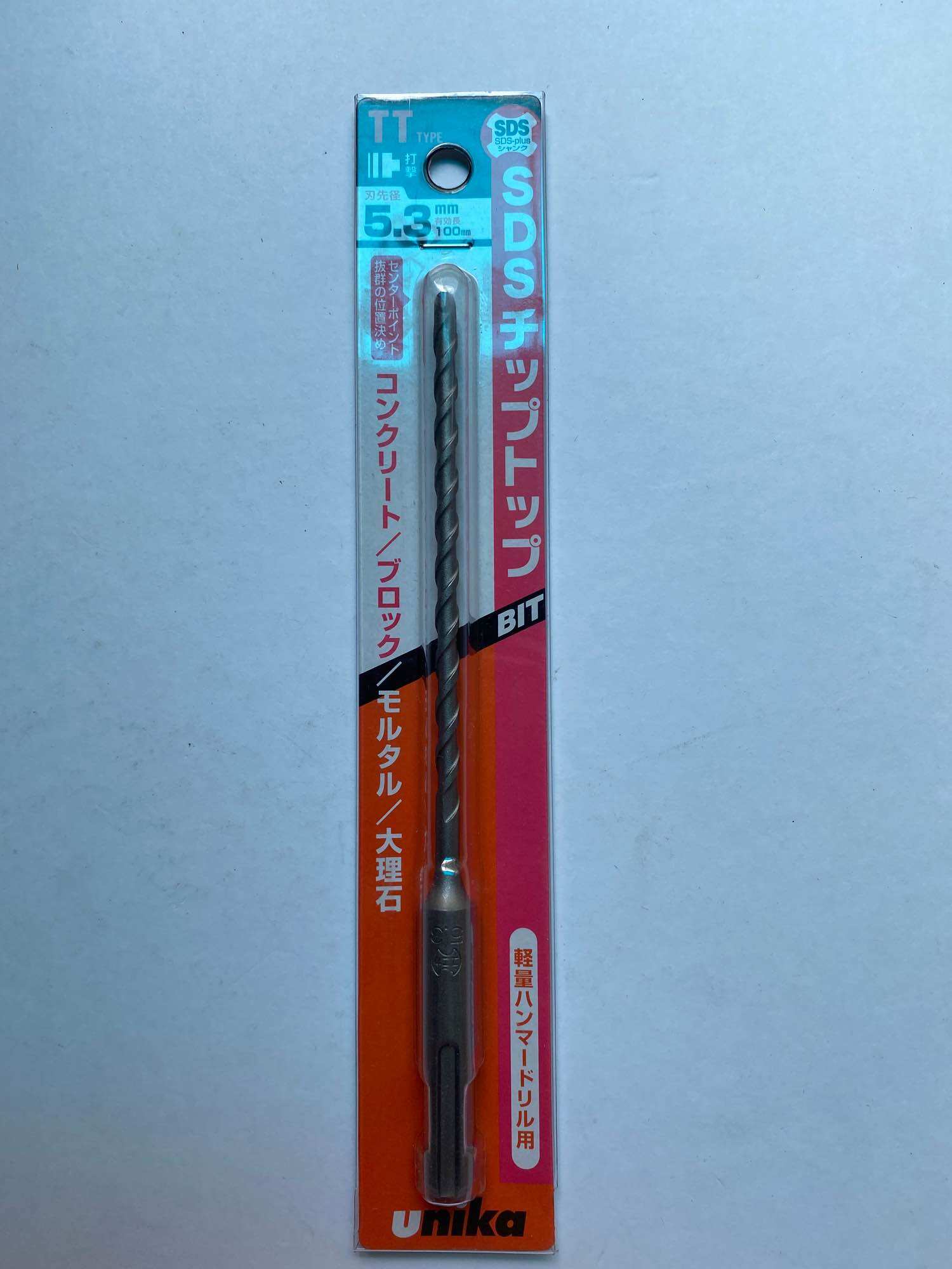 Mũi khoan bê tông chuôi gài Unika TT5.3*160mm