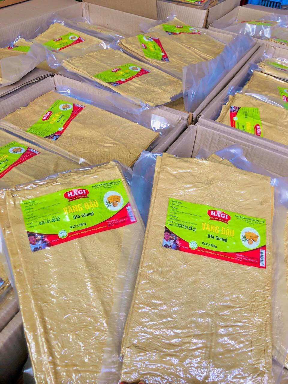 VÁNG ĐẬU KHÔ (tàu hũ ky) 500GR siêu nhiều