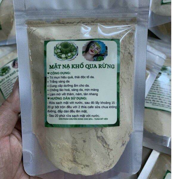 Bột Khổ Qua Rừng Handmade 100Gr - Cho Da Mụn Trắng Da