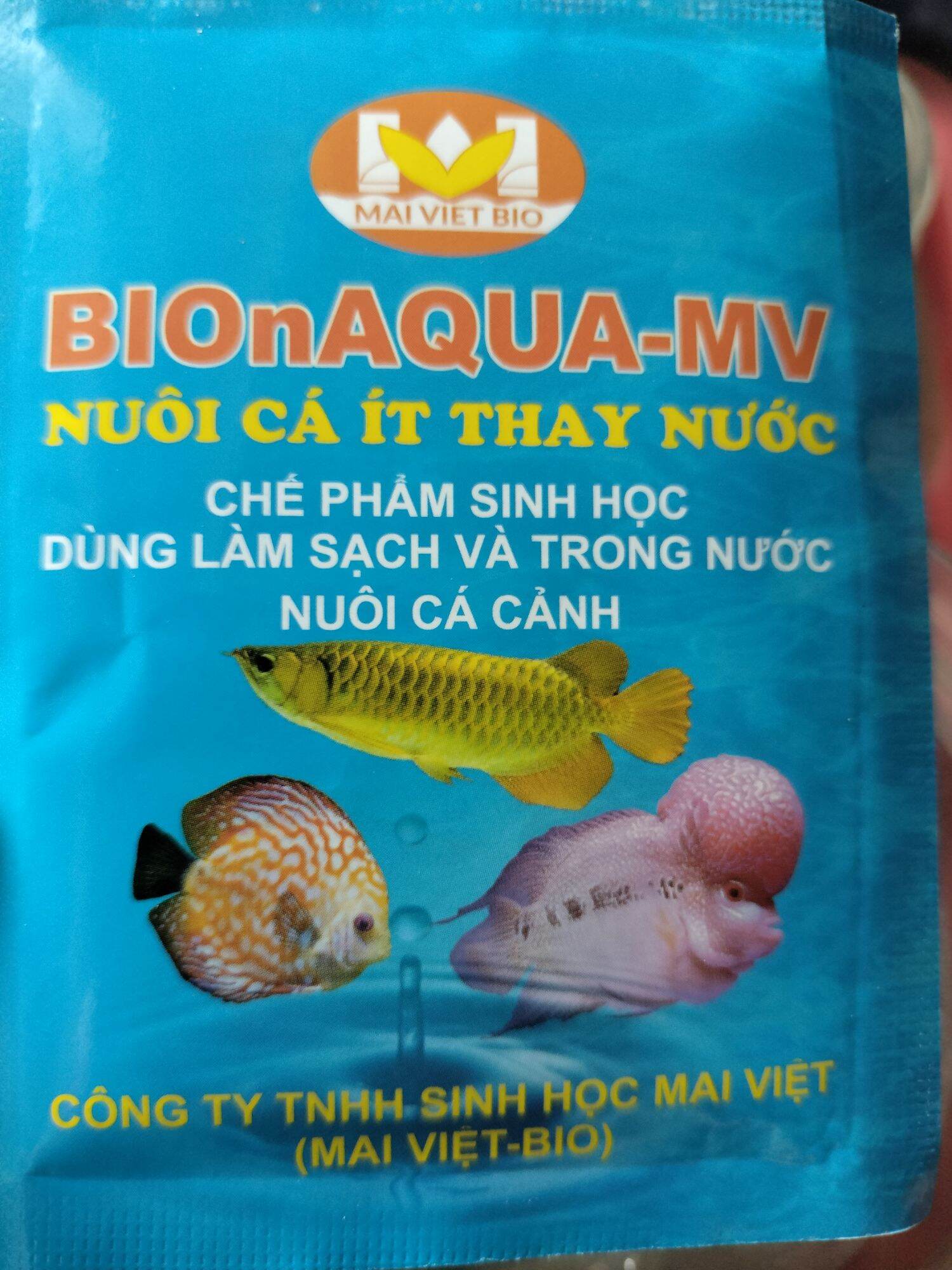 Bionaqua - mv vi sinh chuyên xử lý hồ cá rồng