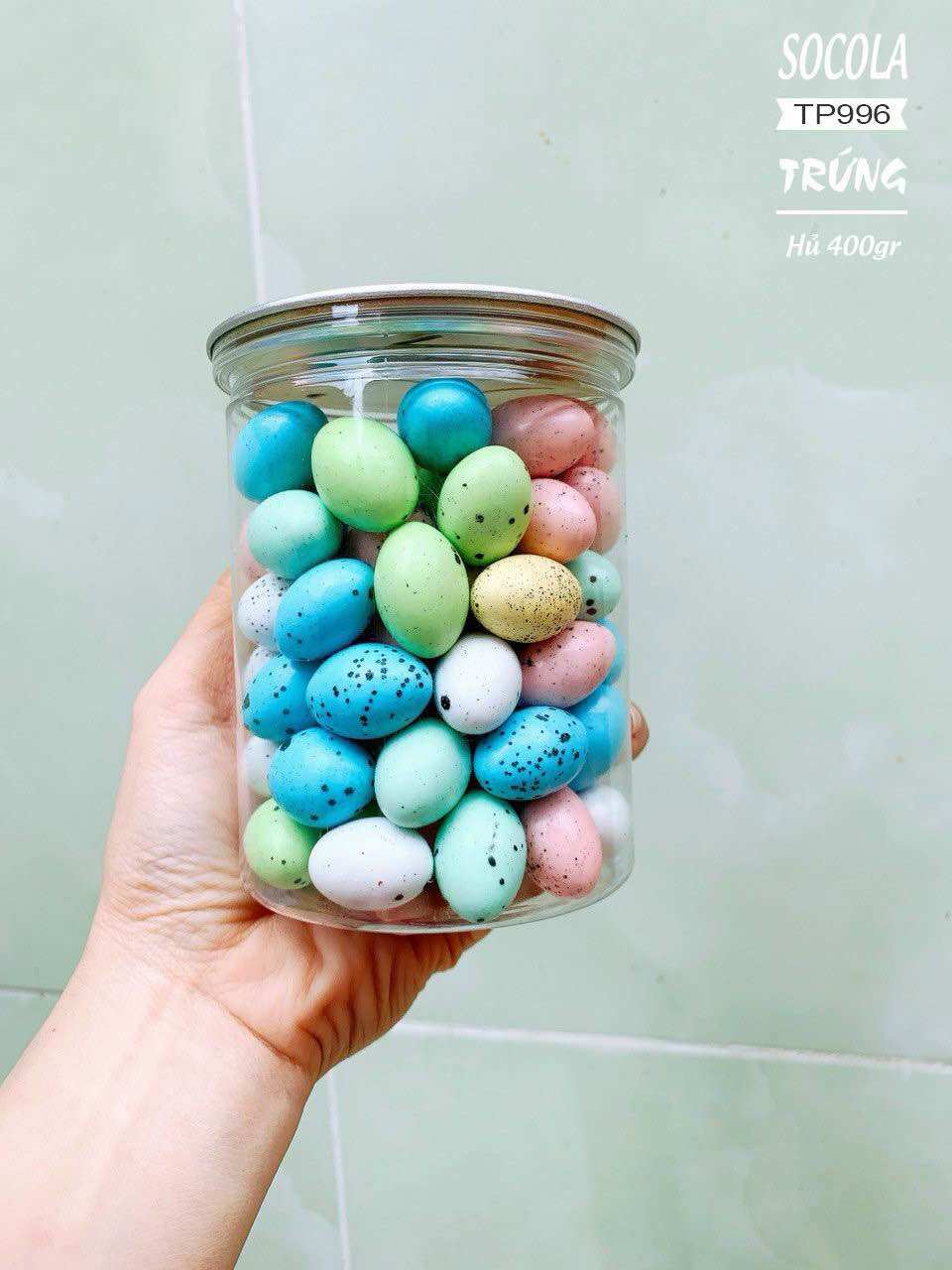 Kẹo socola trứng khủng long, kẹo đủ màu ~400gr