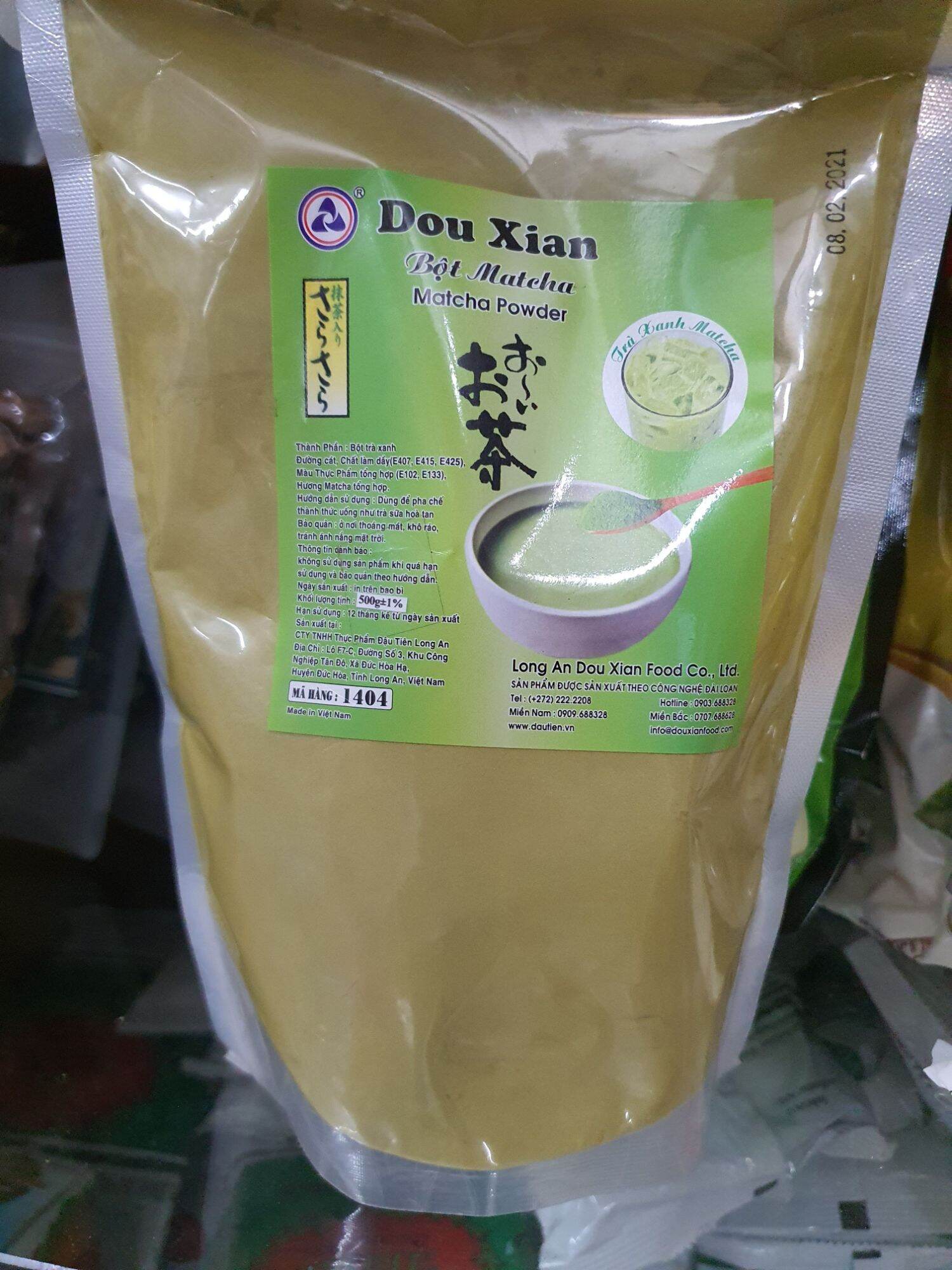 [HCM]bột matcha  Dou Xian chiếc lẻ HỦ 100G