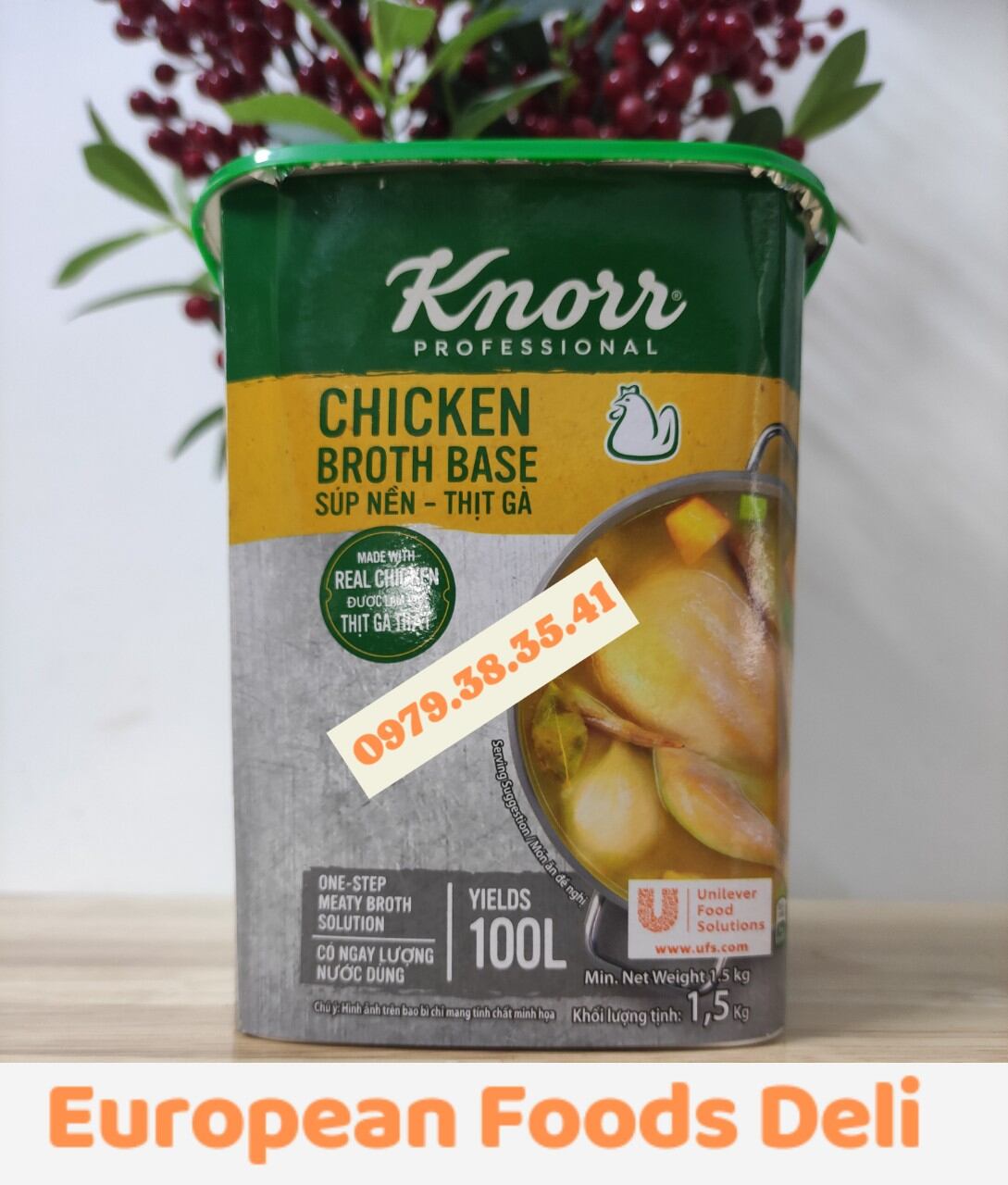 Bột Nêm Hải Sản Knorr 1.5KG