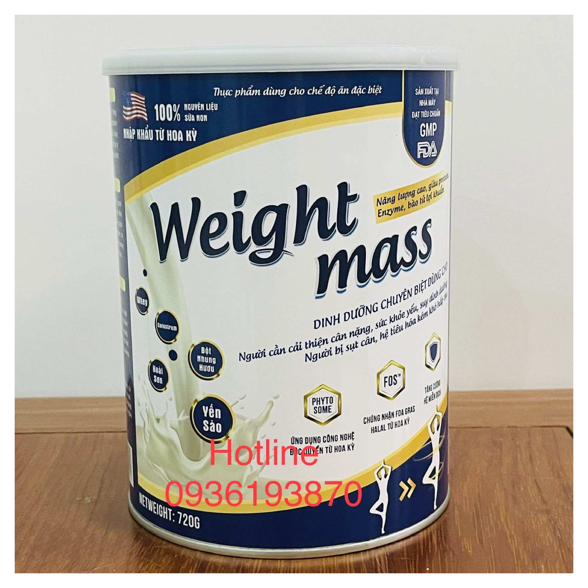 ✅ Sữa tăng cân Weight Mass 👍 ❤️ Sữa Weight Mass giúp Bổ sung dinh dưỡng toàn diện