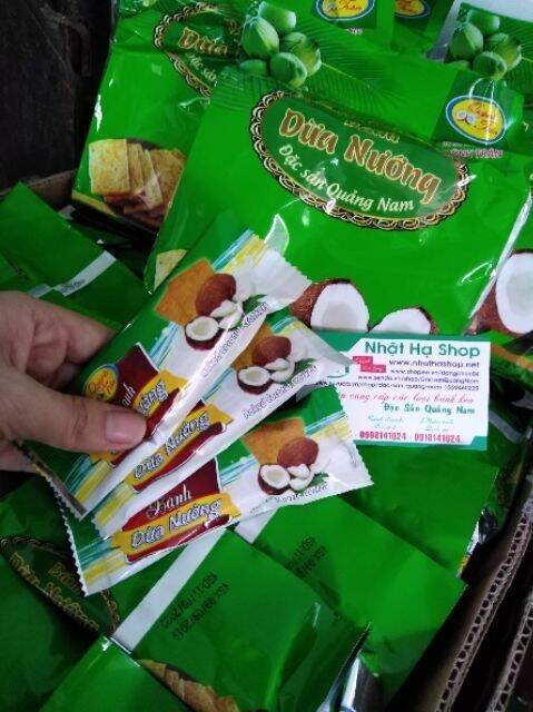 50 gói bánh dừa nướng Quỳnh Trân