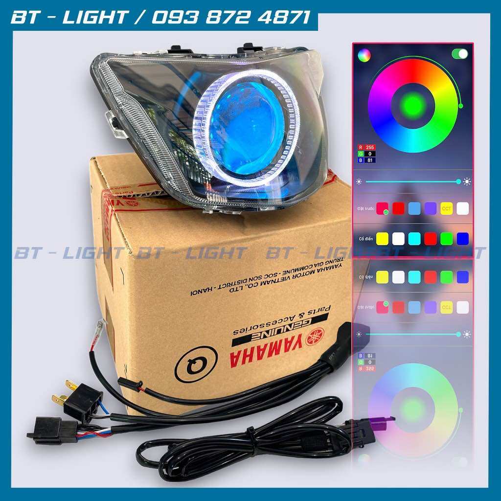 Bi Led M10 Light lên cho Exciter 150 2015 - 2018
