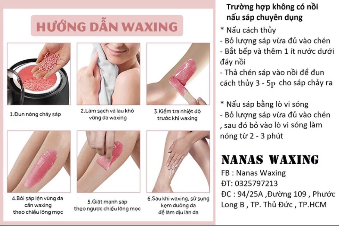 Combo 100g sáp dừa + chén silicon + que wax