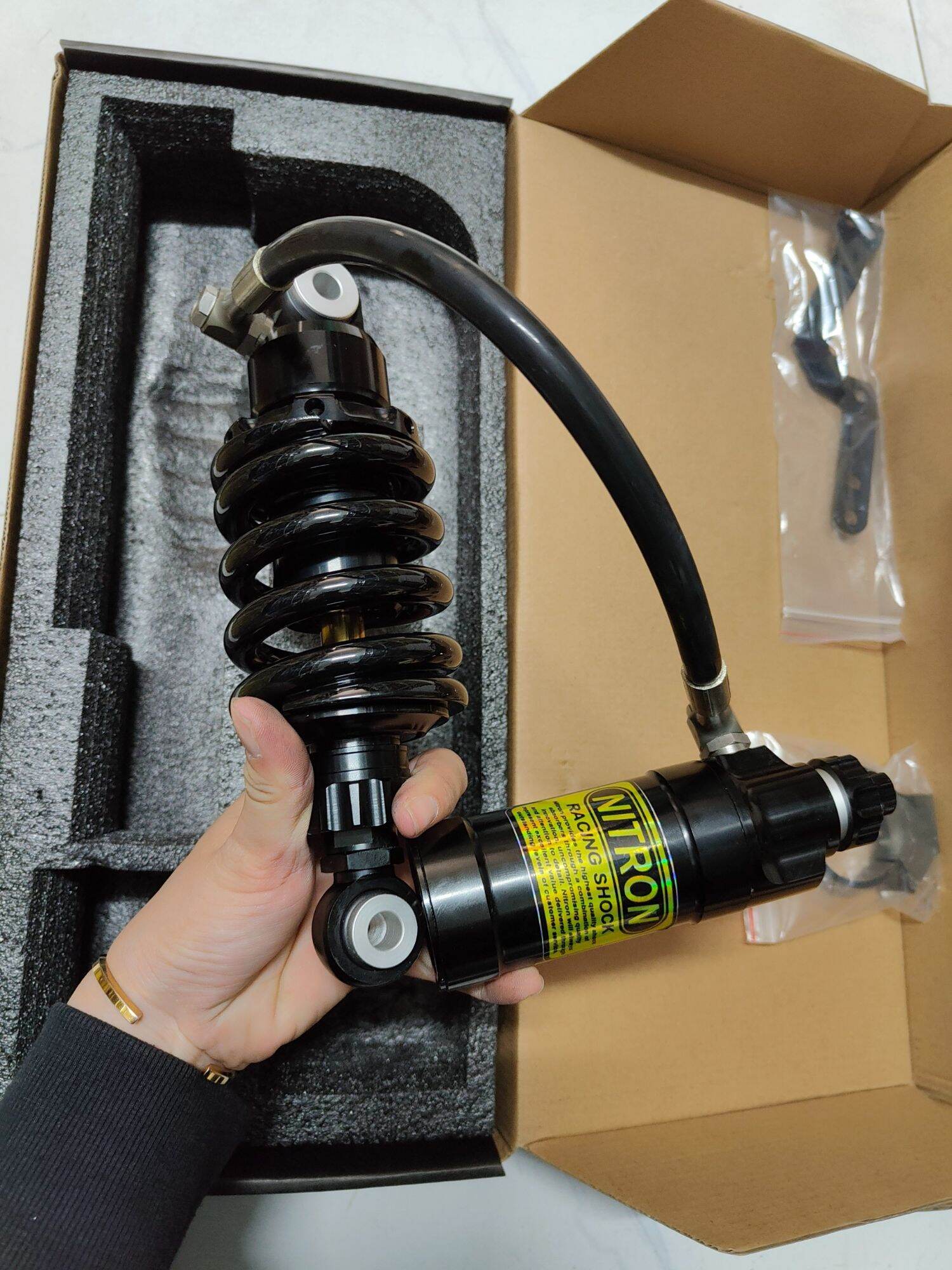 Phuộc nitron bình dầu cho ex135 ex150 ex155 ex2010 ex50cc