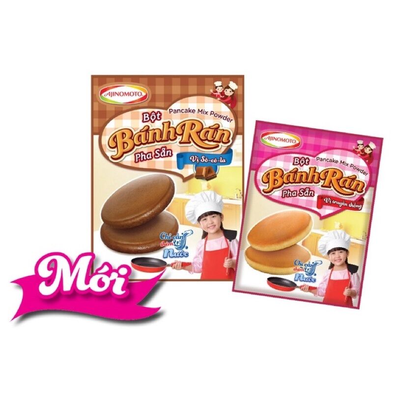 Bột làm bánh rán đủ vị
