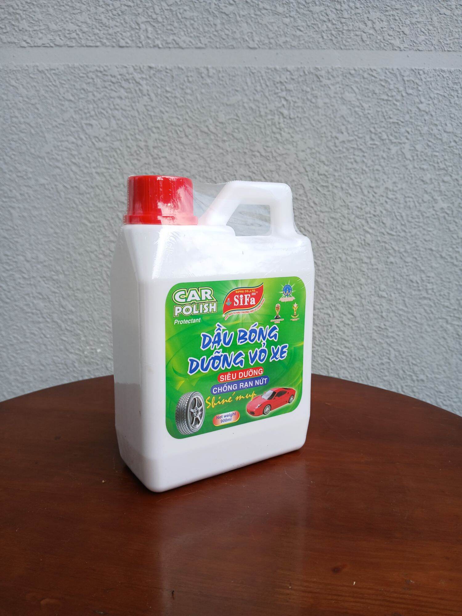 Dung dịch Dưỡng bóng vỏ xe, bảo vệ lốp và nhựa xe ô tô Sifa CAR POLISH 900ml, 🅰️hàng cao cấp🅰️ Giá 90,000 Đồng*Miễn phí vận chuyển