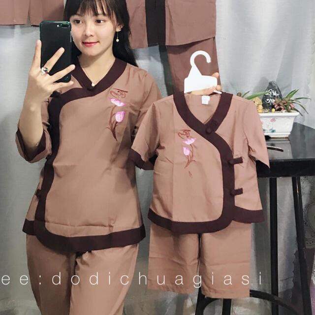 ĐỒ LAM ĐI CHÙA - MẪU TIM PHỐI BÉ❤