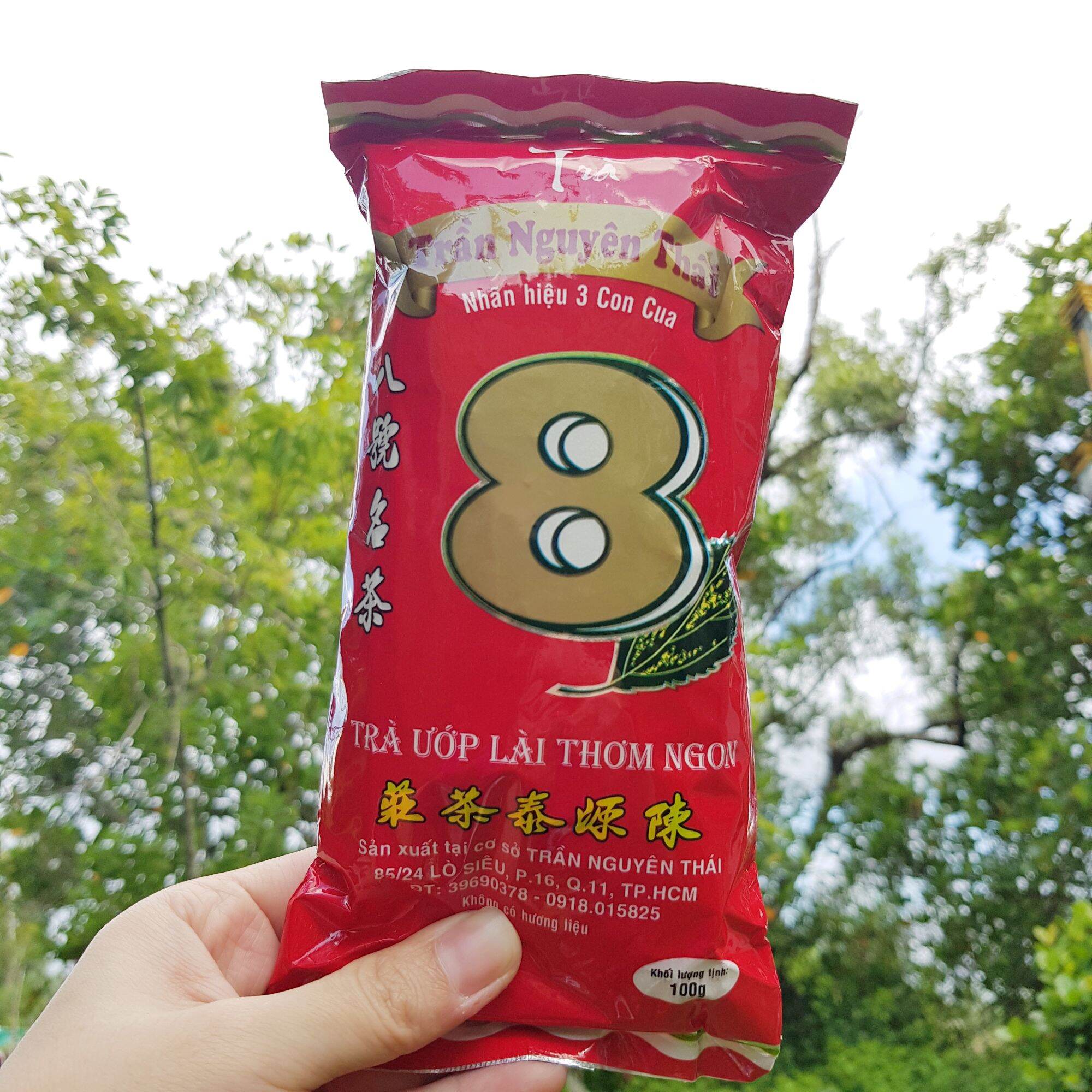 [240Gram] Combo 3 Loại Trà Sâm Dứa - Hiệp Thành - Con Cua Số 8