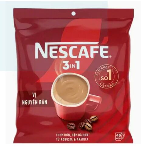Cà phê hòa tan Nescafe bịch đỏ 46 gói x17g