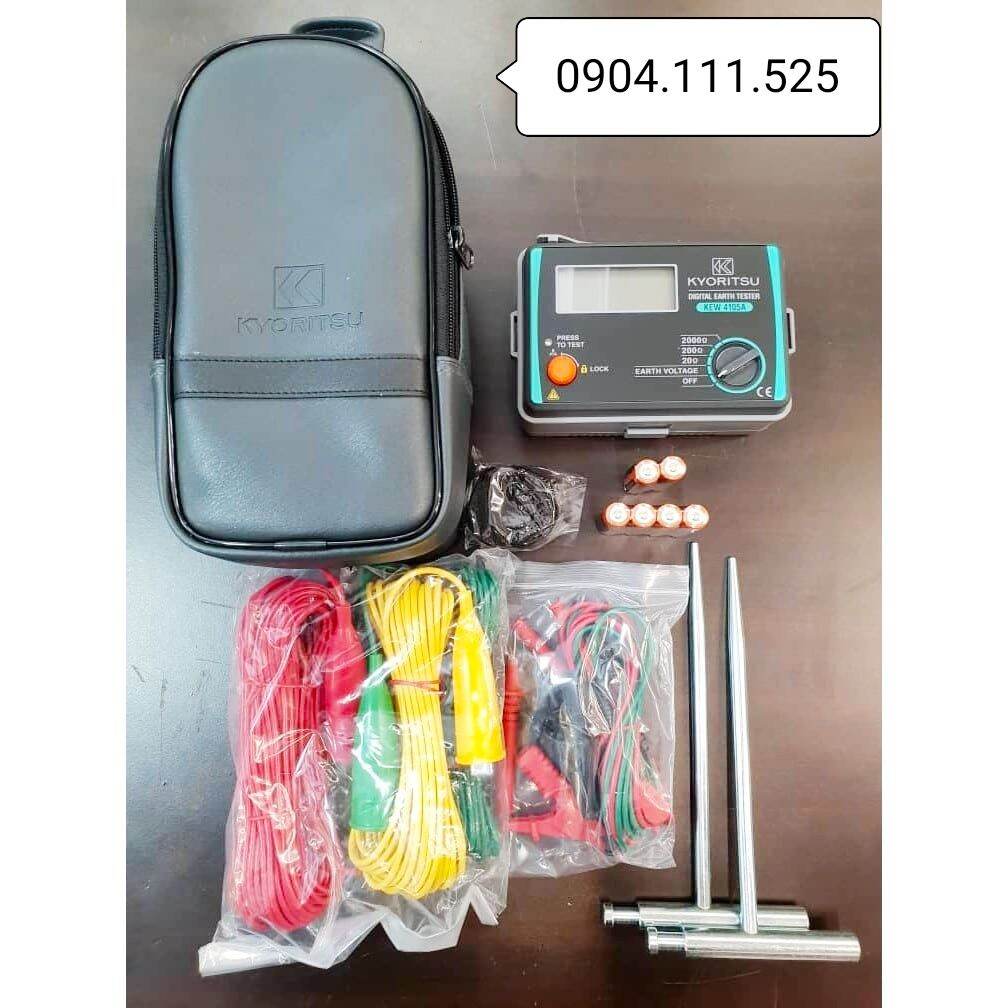 Đồng hồ đo điện trở đất số điện tử KYORITSU 4105A