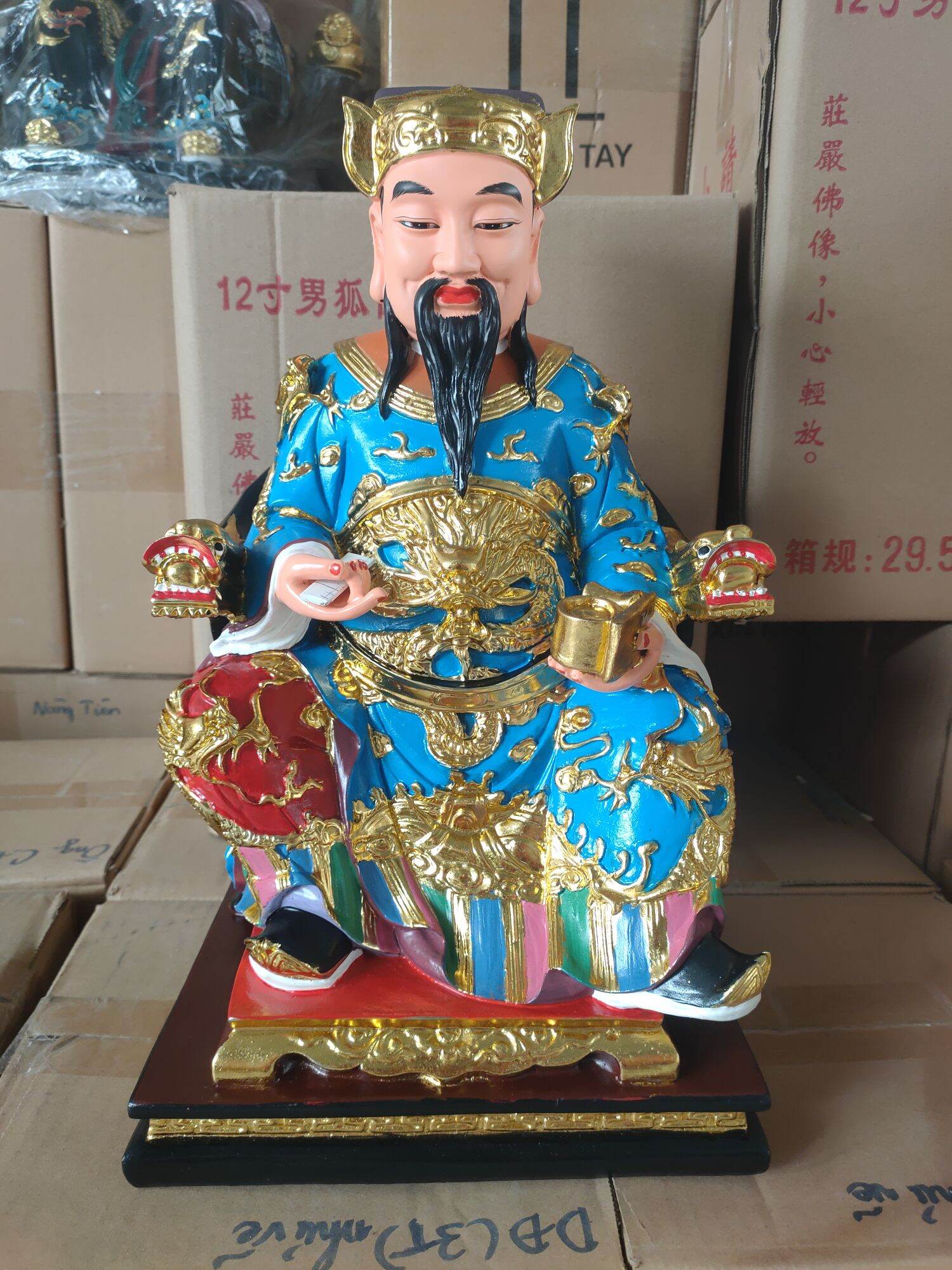 Ông Tổ nghề nội thất, thợ mộc, thợ xây cao 40cm