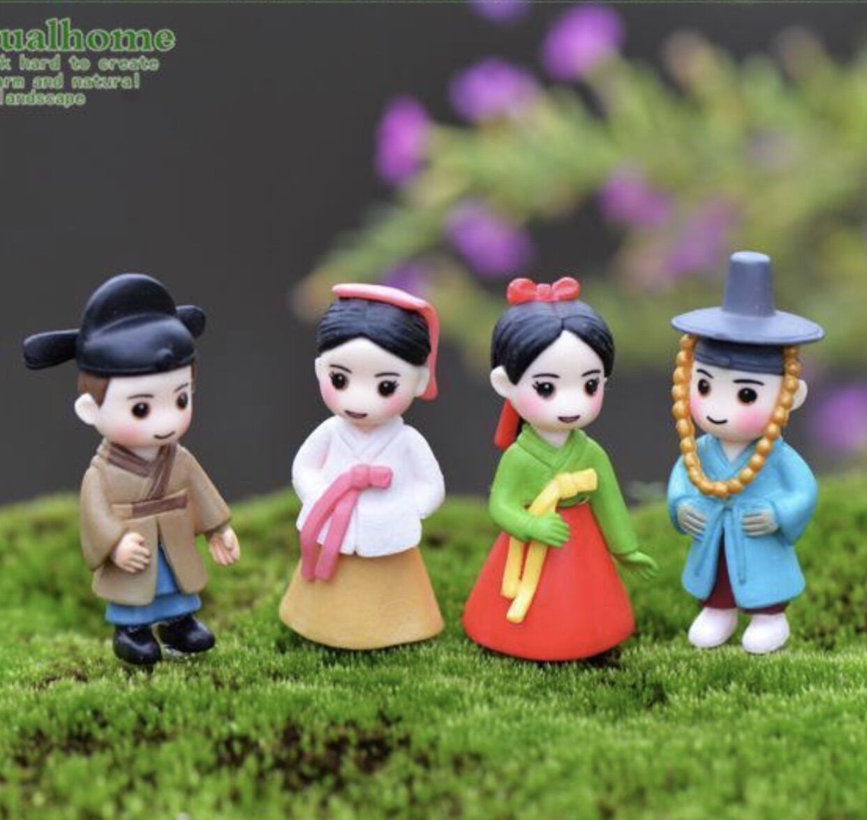 Phụ kiện cặp đôi trang trí tiểu cảnh
