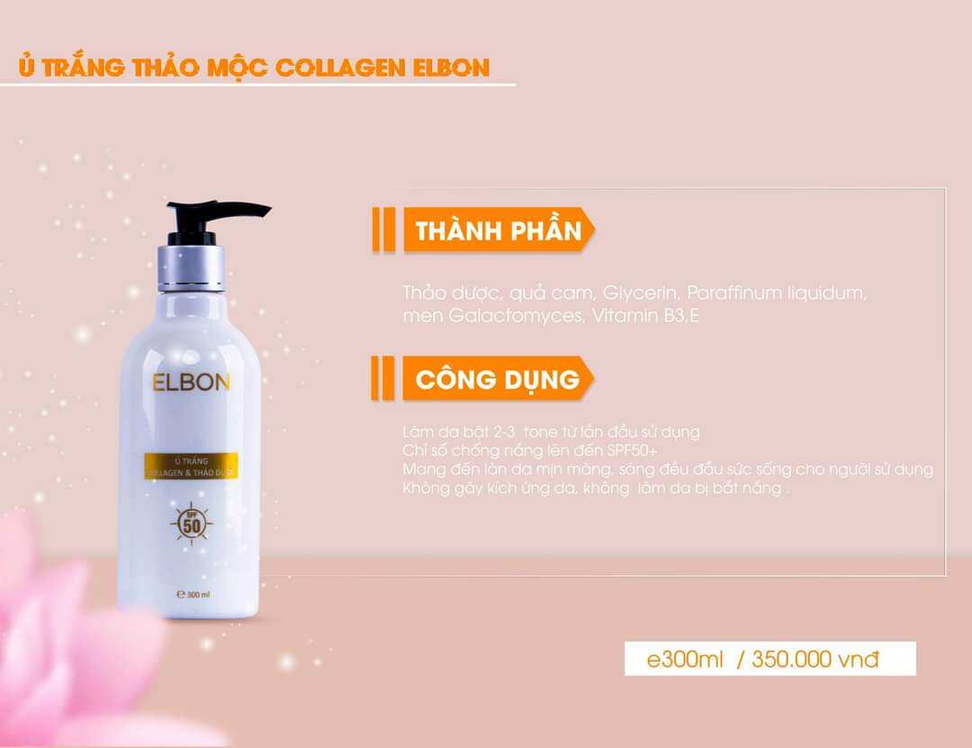 Ủ TRẮNG DA COLLAGEN 300ML