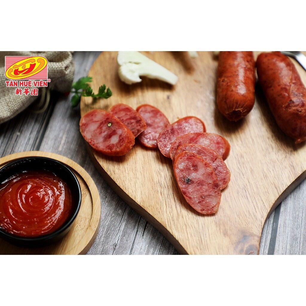 Lạp xưởng tiêu 3* Tân Huê Viên (bọc 500g)