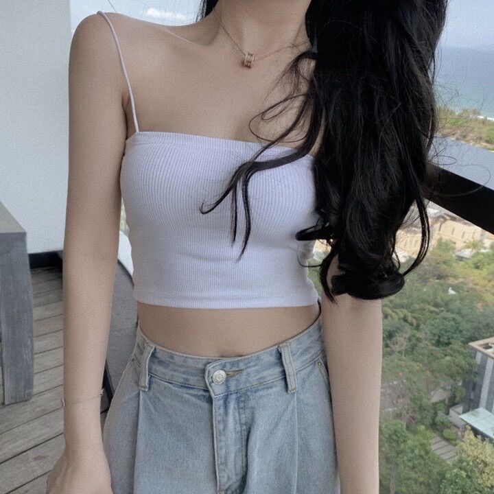 Áo 2 dây tăm sợi bún