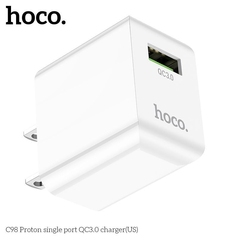 Củ Sạc Nhanh Hoco C98 3.0A 18W