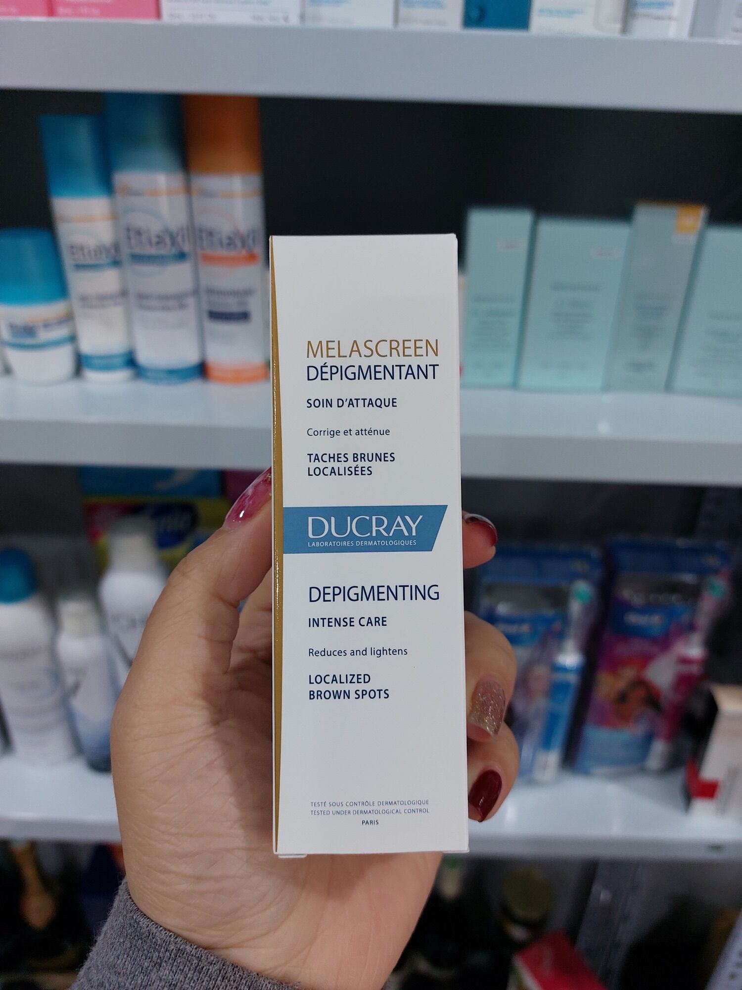 KEM giảm thâm NÁM DUCRAY MELASCREEN ÉCLAT