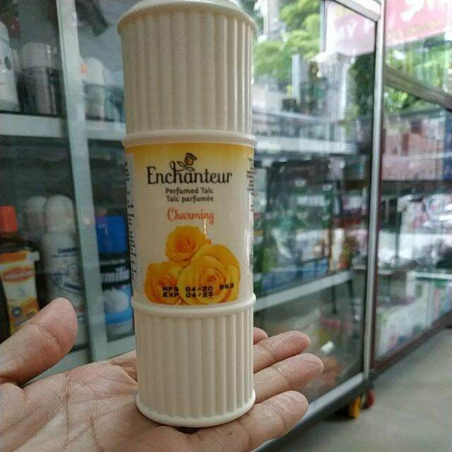 [Hcm]Phấn Thơm Ngào Ngạt"Enchanteur" 50G Ngăn Mùi& Thấm Mồ Hôi!