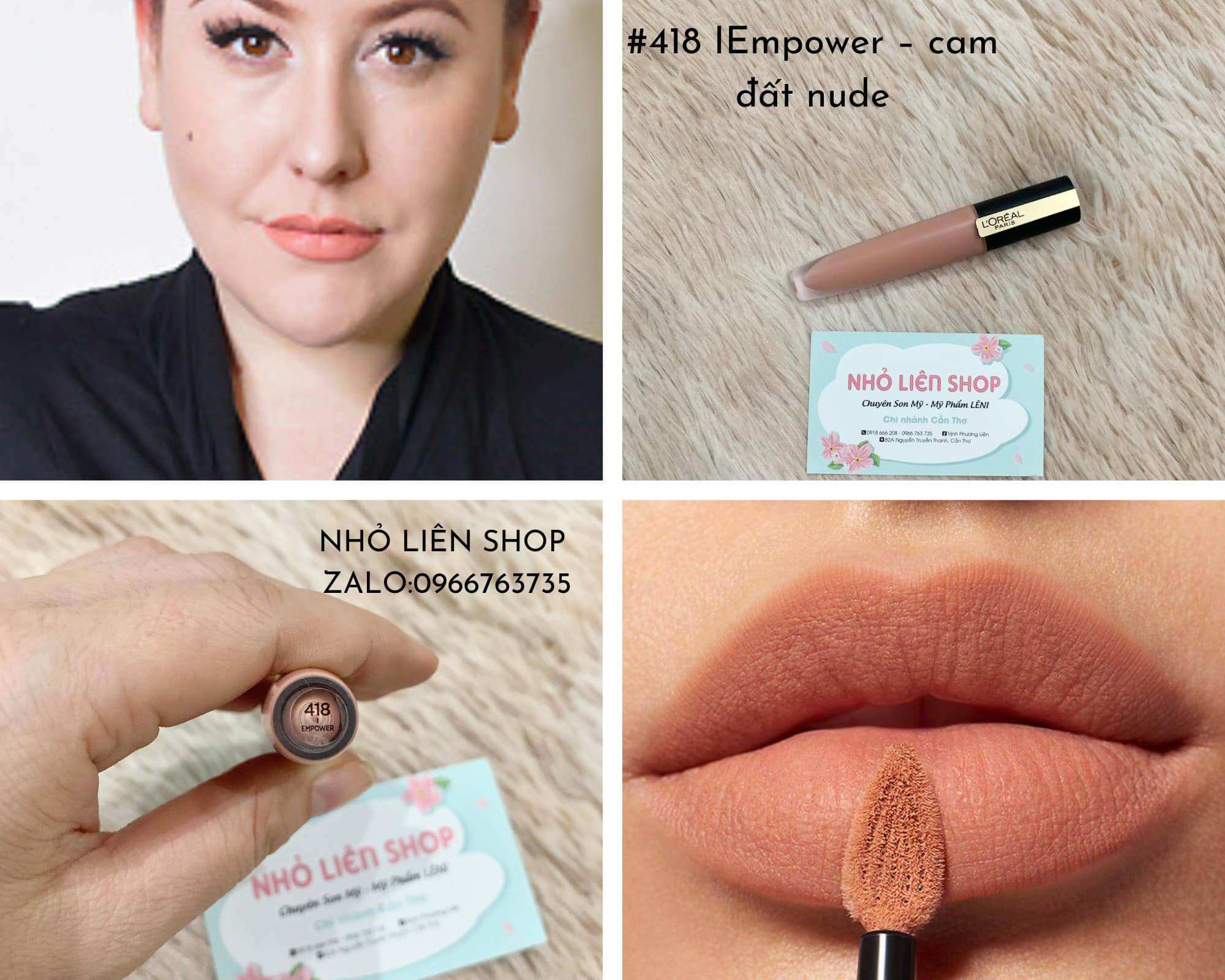 LOREAL ROUGE SIGNATURE MATTE LIPSTICK TINT