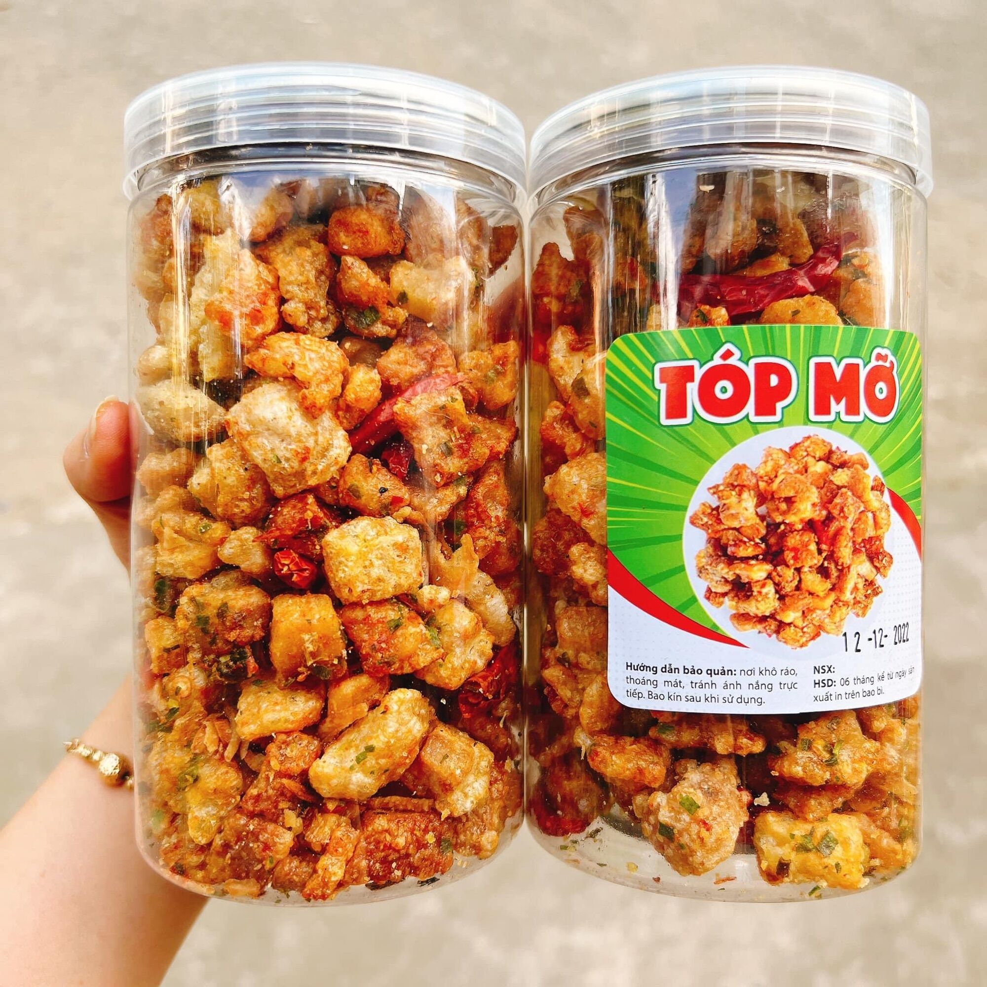 Tóp mỡ mắm tỏi hành hủ 230gr