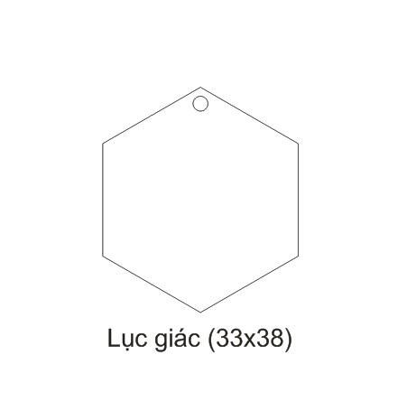 Combo vài trăm phôi móc khóa mica đục lỗ sẵn