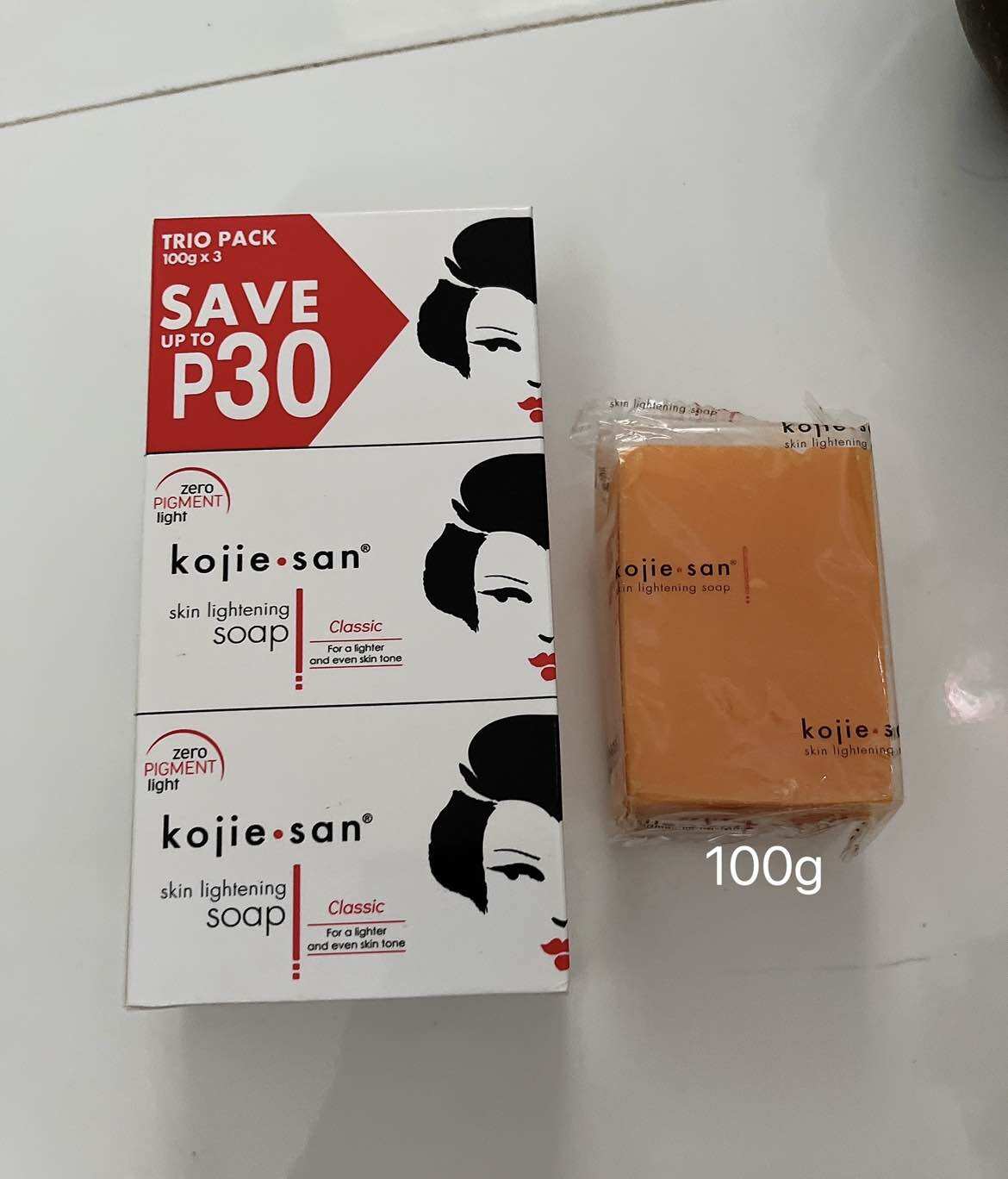 Set 3 Soap KojieSan 300g chính hãng
